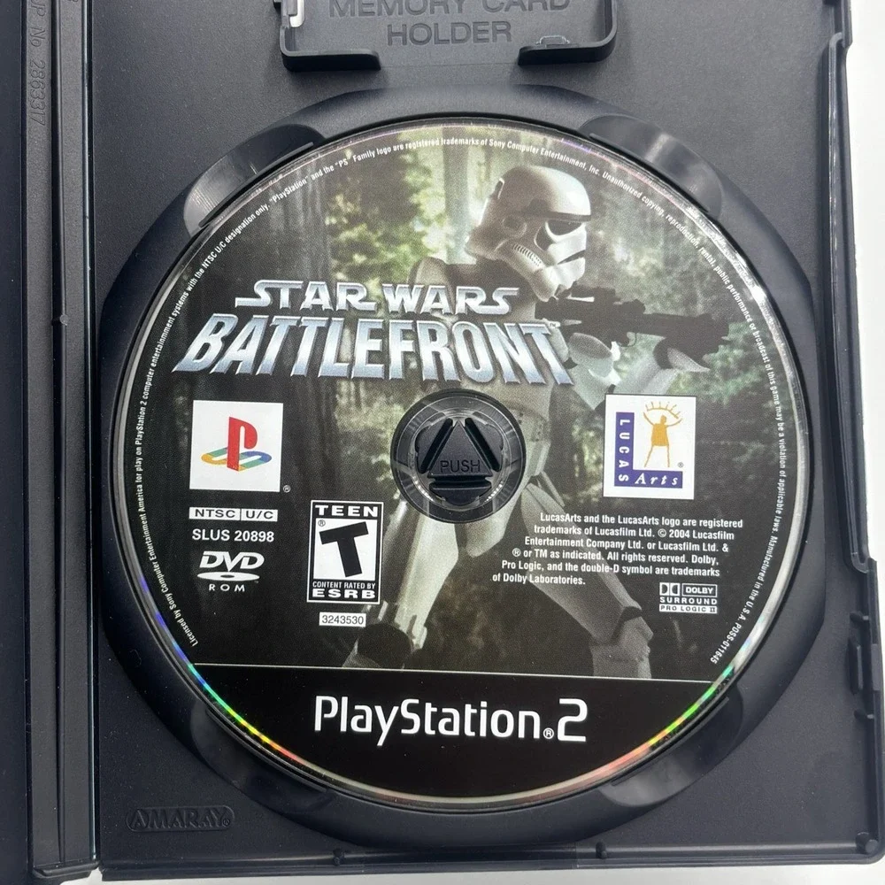Star‎ Wars Battlefront II 2 (PlayStation 2 PS2 2005) Black Label